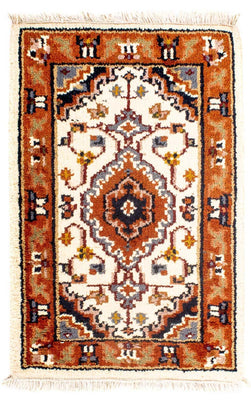 Orientalsk tæppe - Bijar - Indus - 91 x 60 cm - beige