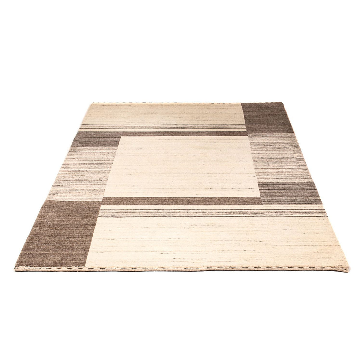 Gabbeh-tæppe - Loribaft Indus - 205 x 146 cm - beige