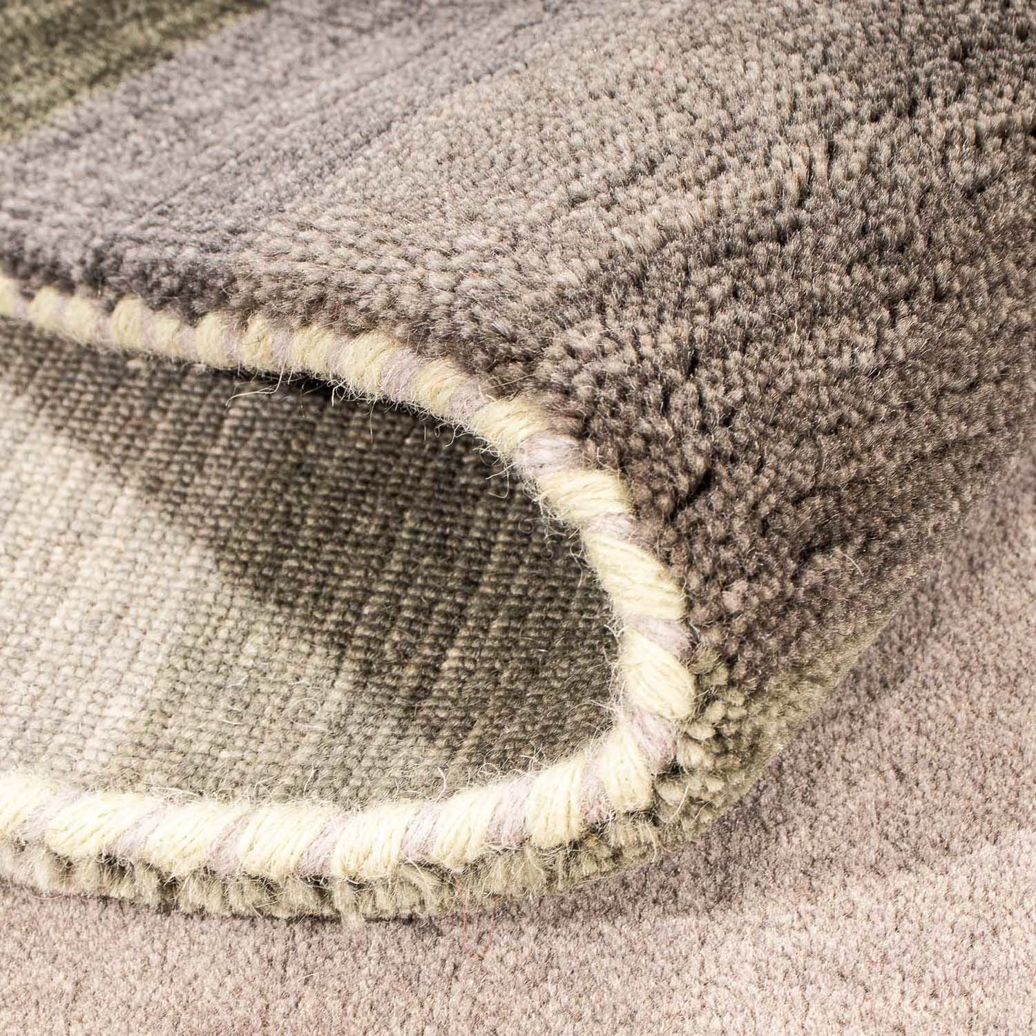 Gabbeh-tæppe - Loribaft Indus - 200 x 140 cm - mørkebrun