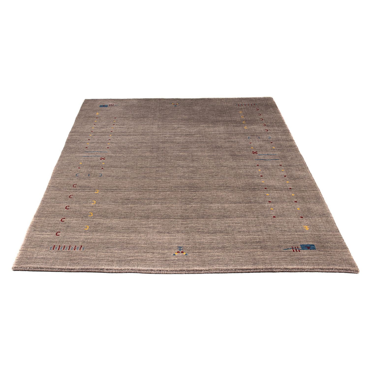 Gabbeh-tæppe - Loribaft Indus - 201 x 144 cm - brun