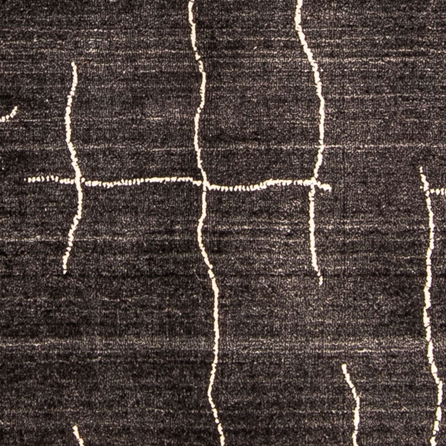 Gabbeh-tæppe - Loribaft Indus - 200 x 142 cm - mørkebrun