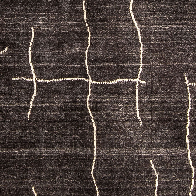 Gabbeh-tæppe - Loribaft Indus - 200 x 142 cm - mørkebrun