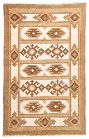 Kelim-tæppe - Trendy - 149 x 92 cm - beige