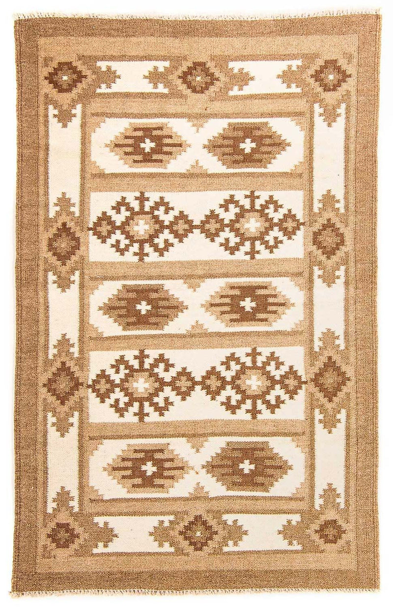 Kelim-tæppe - Trendy - 149 x 92 cm - beige