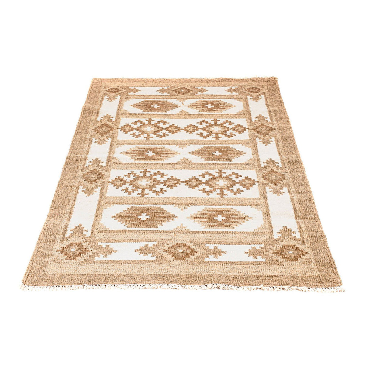 Kelim-tæppe - Trendy - 149 x 92 cm - beige
