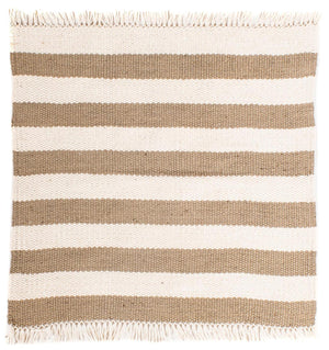 Kelim-tæppe - Trendy firkantet  - 68 x 64 cm - beige