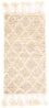 Kelim-tæppe - Trendy - 62 x 32 cm - beige