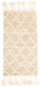Moderne kilim Tæppe 62x32cm - Uldtæppe