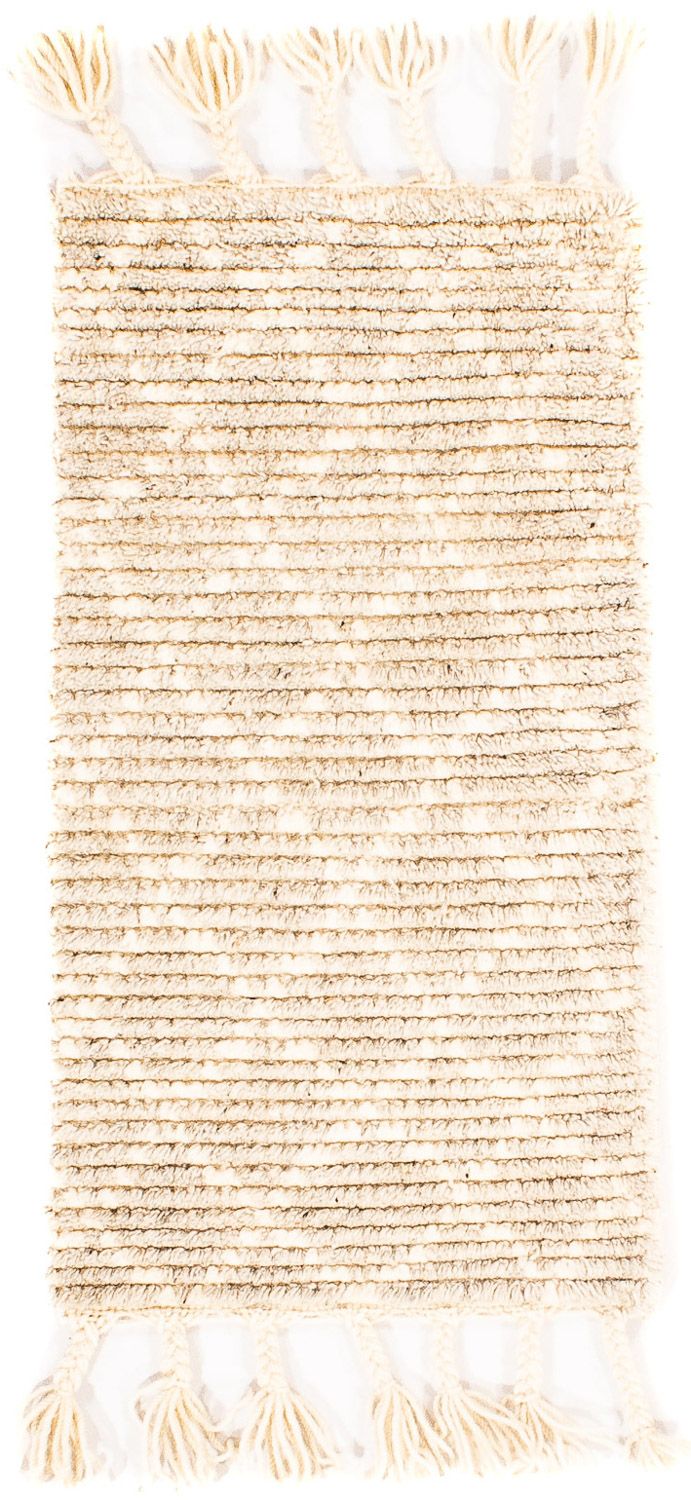 Kelim-tæppe - Trendy - 62 x 32 cm - beige