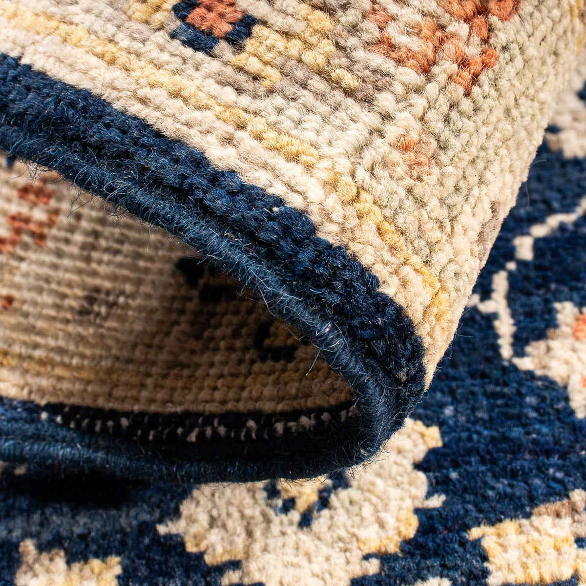 Ziegler Carpet - 91 x 63 cm - mørkeblå