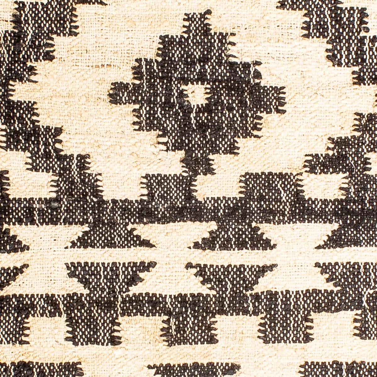 Kelim-tæppe - Trendy firkantet  - 64 x 64 cm - beige