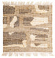 Moderne kilim Tæppe 62x61cm - Uldtæppe