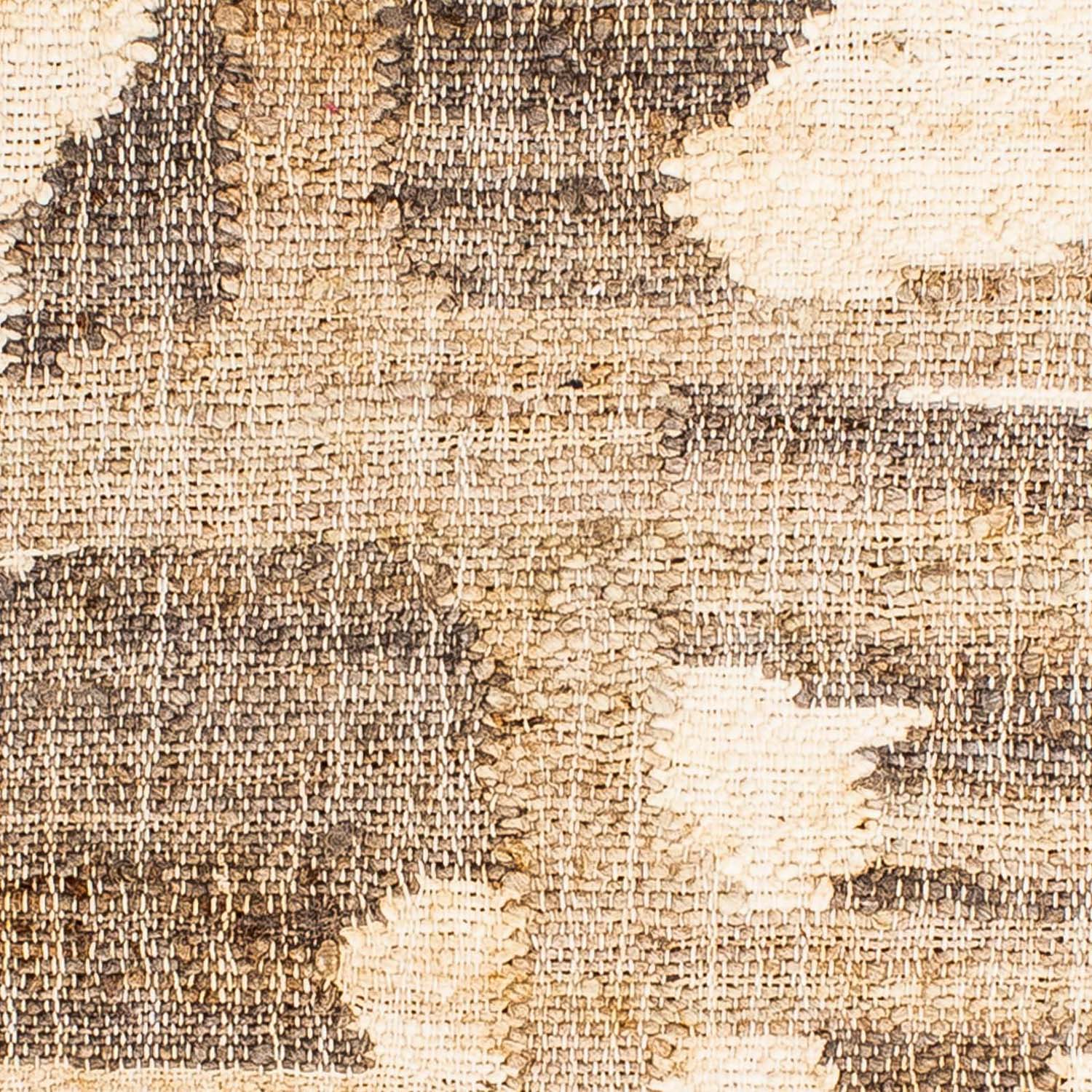 Kelim-tæppe - Trendy firkantet  - 62 x 61 cm - lys brun