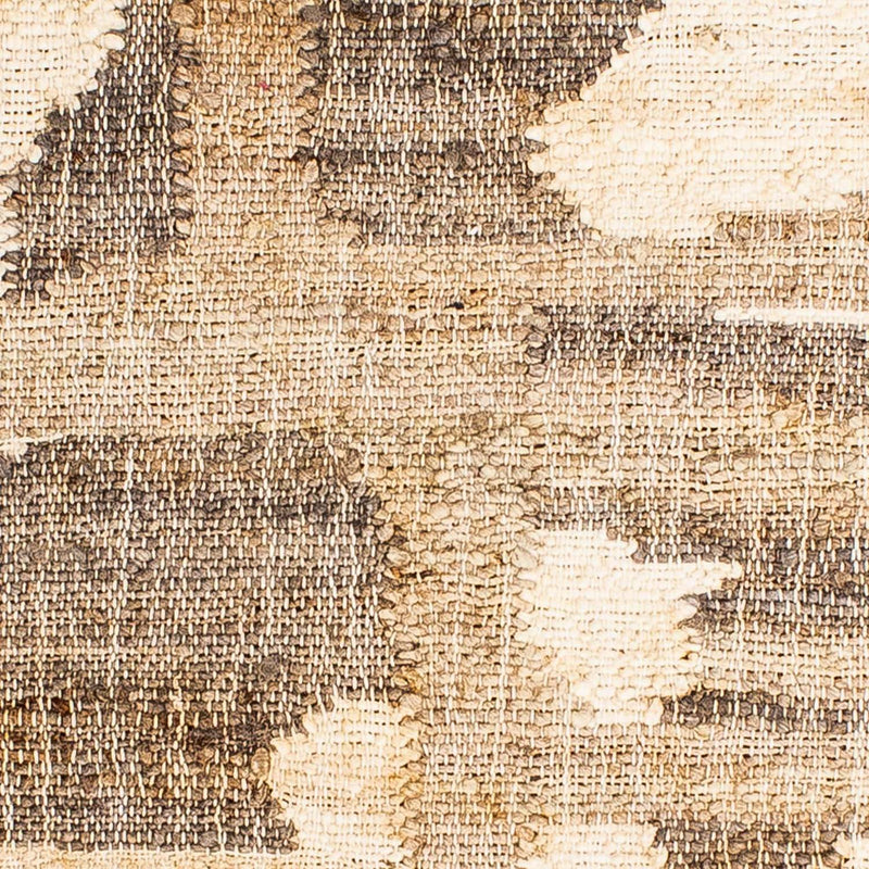 Kelim-tæppe - Trendy firkantet  - 62 x 61 cm - lys brun