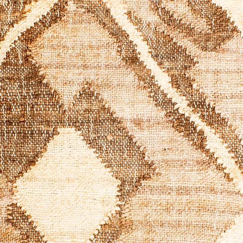 Kelim-tæppe - Trendy firkantet  - 63 x 62 cm - lys brun