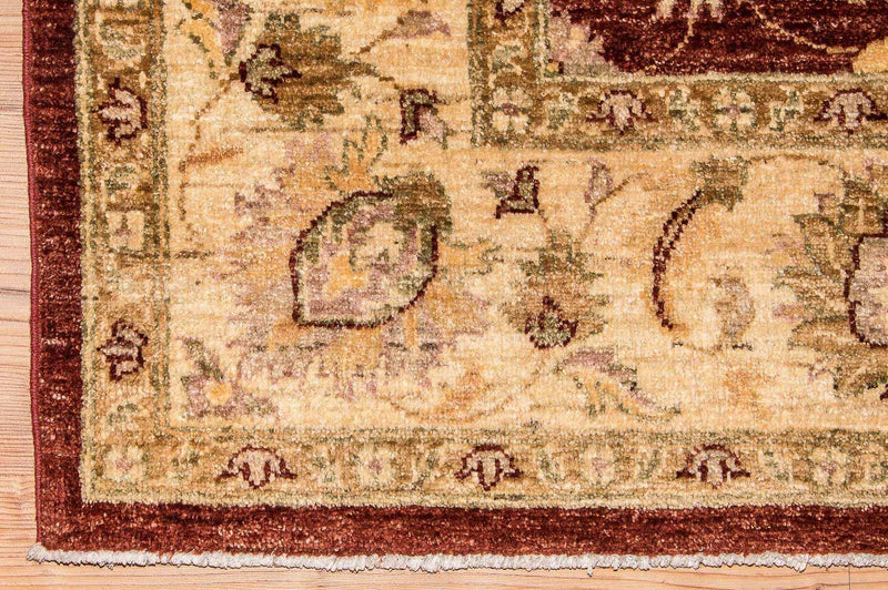 Ziegler Carpet - 219 x 178 cm - bordeaux rød