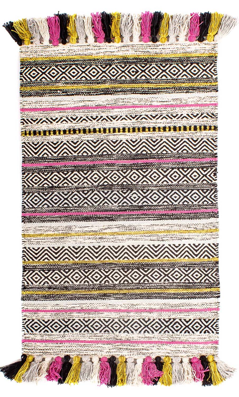 Kelim-tæppe - Trendy - 96 x 58 cm - flerfarvet