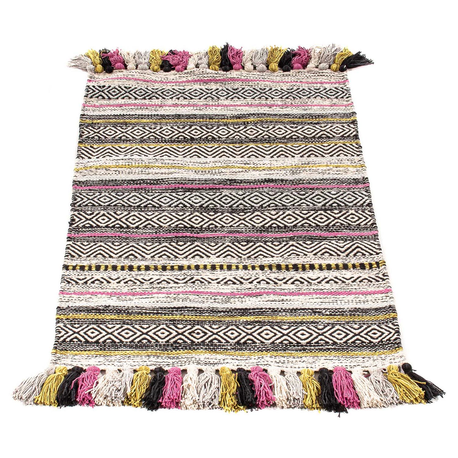 Kelim-tæppe - Trendy - 96 x 58 cm - flerfarvet