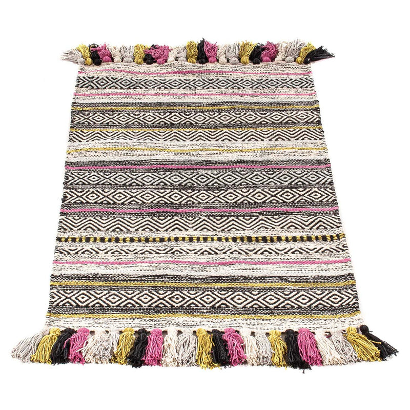 Kelim-tæppe - Trendy - 96 x 58 cm - flerfarvet