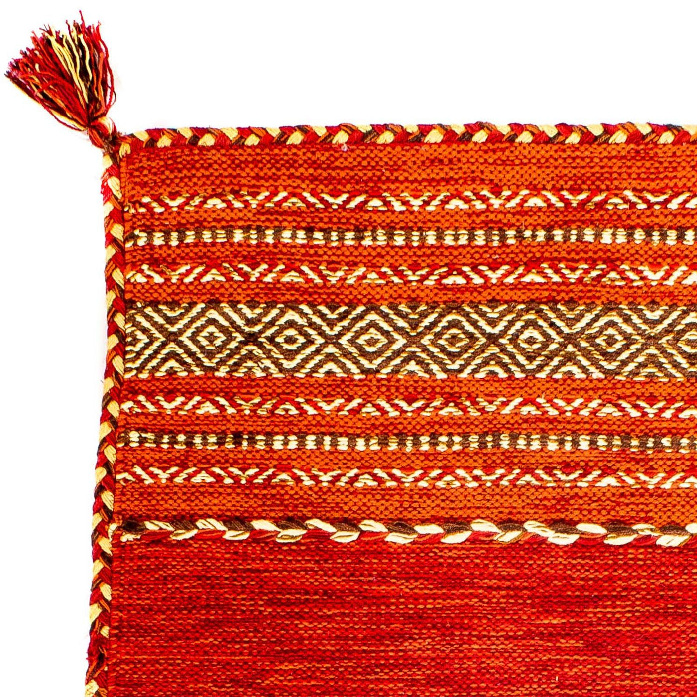 Moderne kilim Tæppe 90x60cm - Uldtæppe