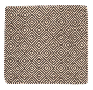 Kelim-tæppe - Trendy firkantet  - 45 x 45 cm - flerfarvet