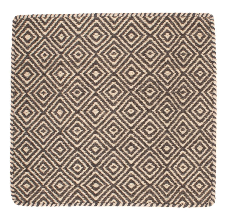 Kelim-tæppe - Trendy firkantet  - 45 x 45 cm - flerfarvet