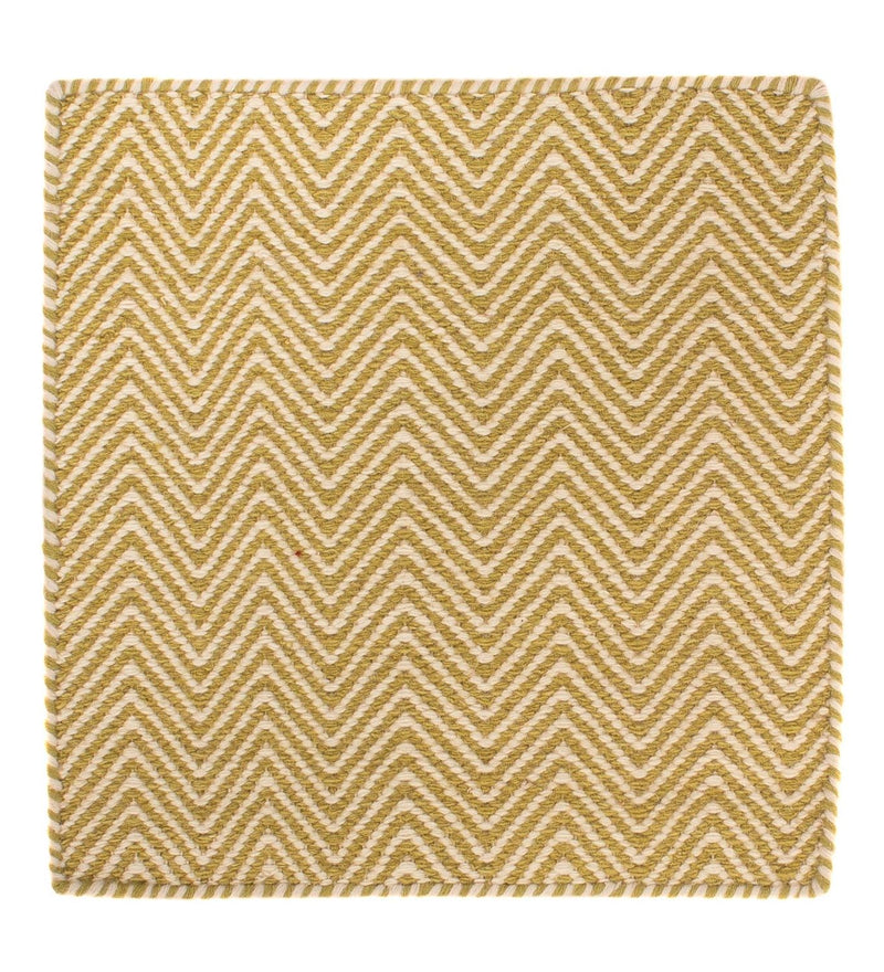 Kelim-tæppe - Trendy firkantet  - 46 x 46 cm - flerfarvet