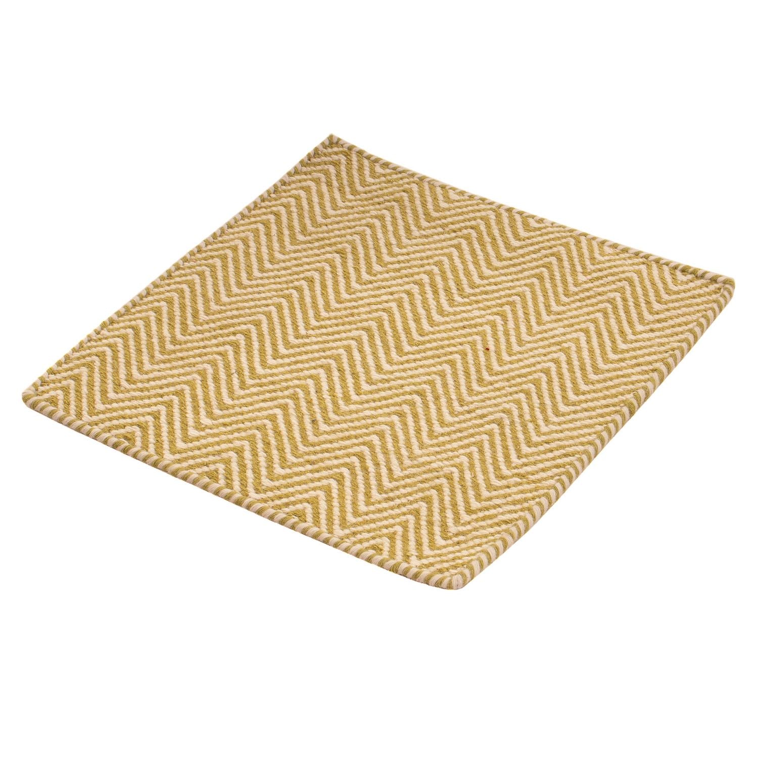 Kelim-tæppe - Trendy firkantet  - 46 x 46 cm - flerfarvet