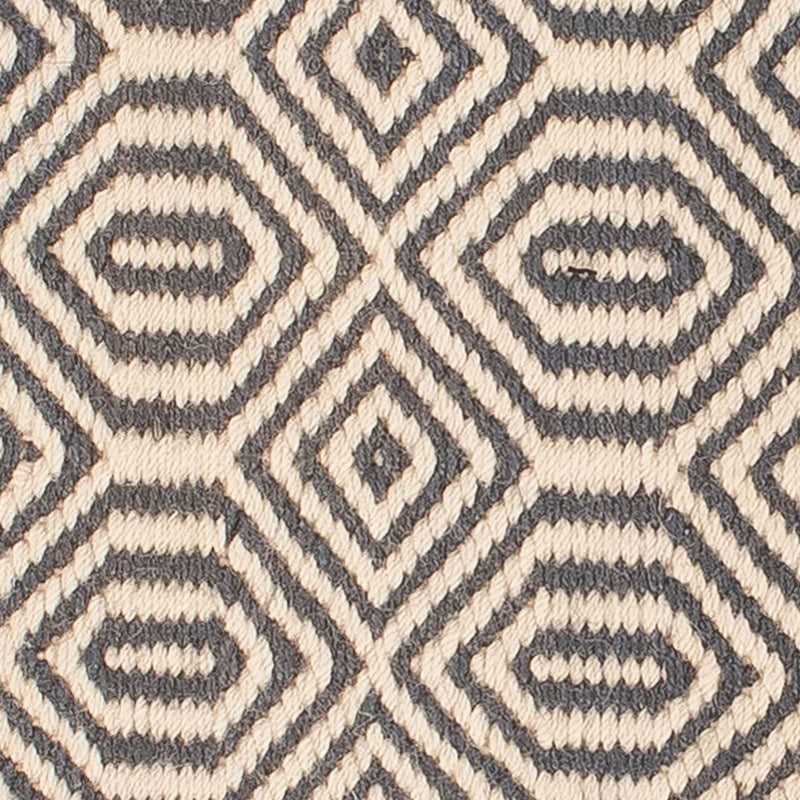 Kelim-tæppe - Trendy firkantet  - 47 x 44 cm - flerfarvet