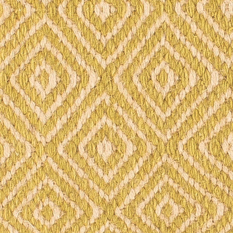 Kelim-tæppe - Trendy firkantet  - 47 x 43 cm - guld