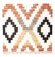 Moderne kilim Tæppe 69x67cm - Uldtæppe