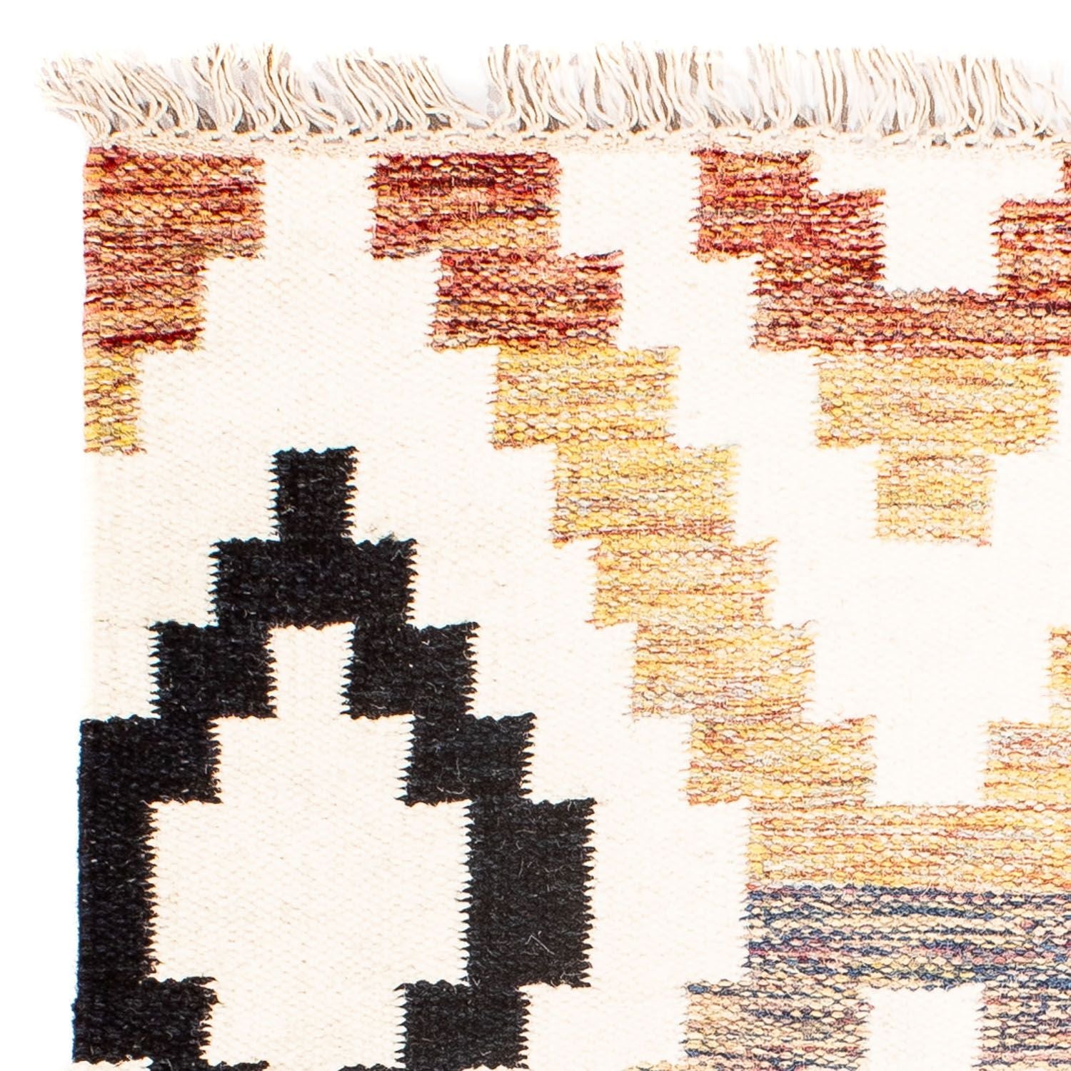 Kelim-tæppe - Trendy firkantet  - 69 x 67 cm - beige