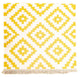 Moderne kilim Tæppe 80x72cm - Uldtæppe
