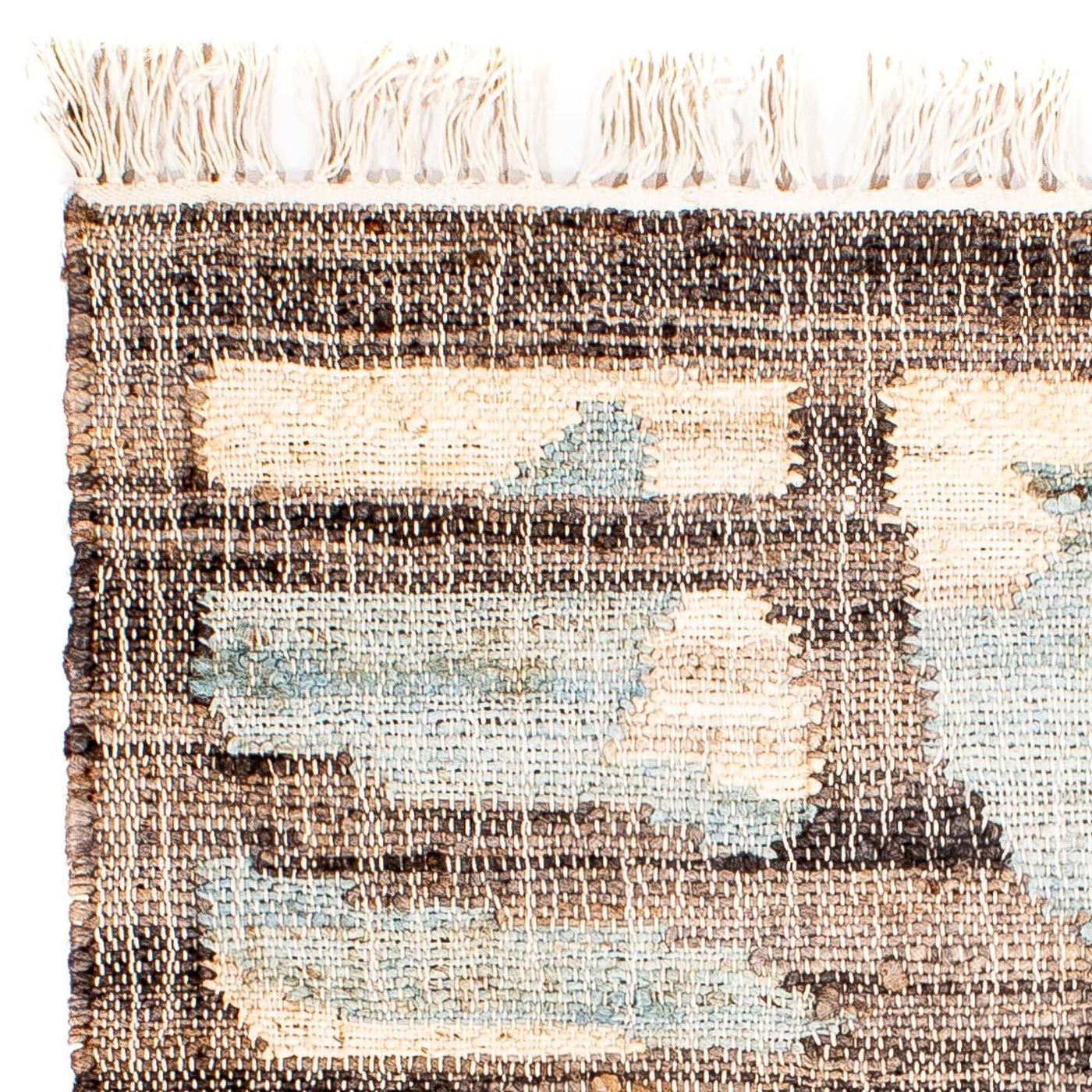 Moderne kilim Tæppe 60x60cm - Uldtæppe