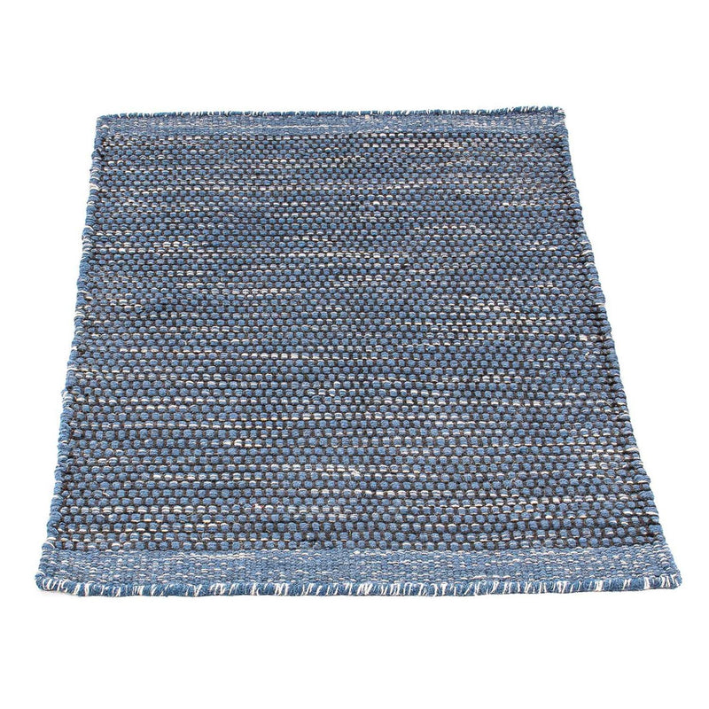 Kelim-tæppe - Trendy - 88 x 62 cm - mørkeblå