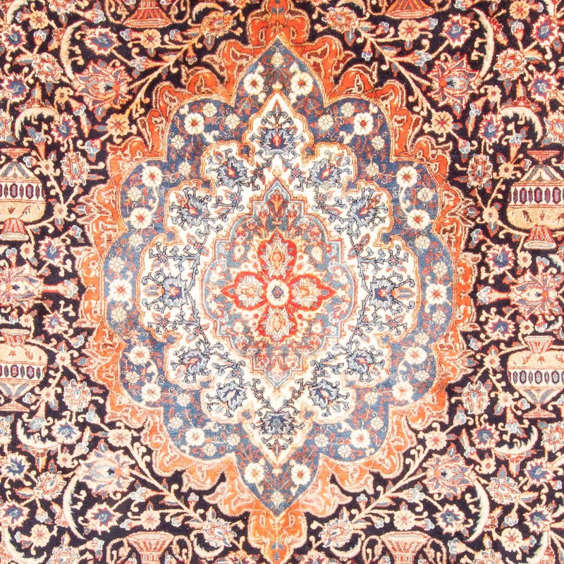Persisk tæppe - Classic - 400 x 293 cm - mørkeblå