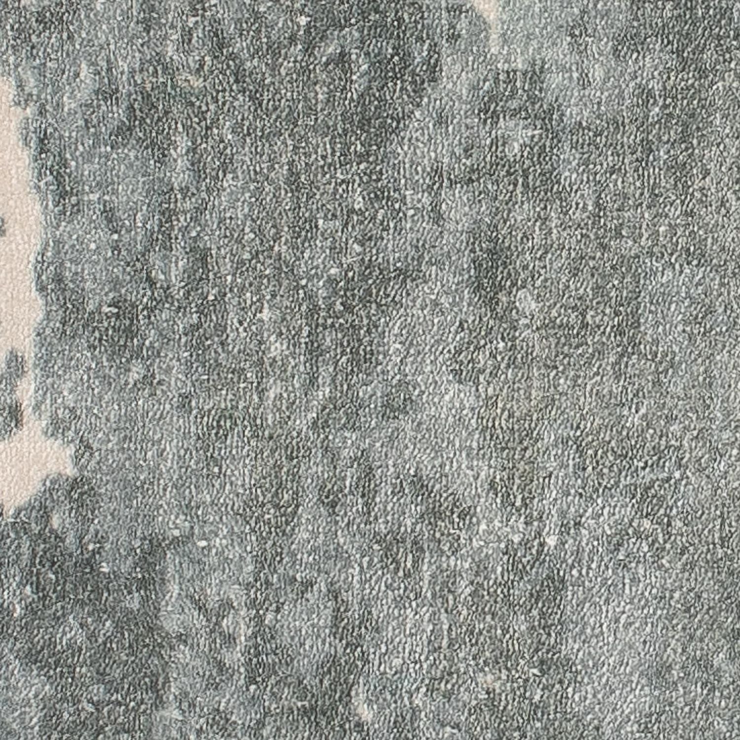 Viskose tæppe firkantet  - 55 x 51 cm - flerfarvet