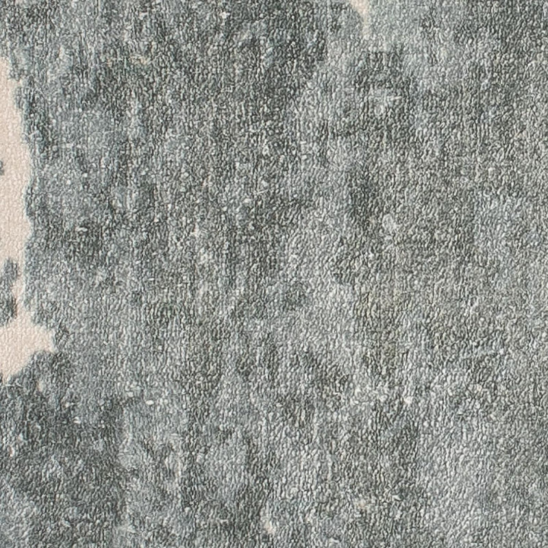 Viskose tæppe firkantet  - 55 x 51 cm - flerfarvet