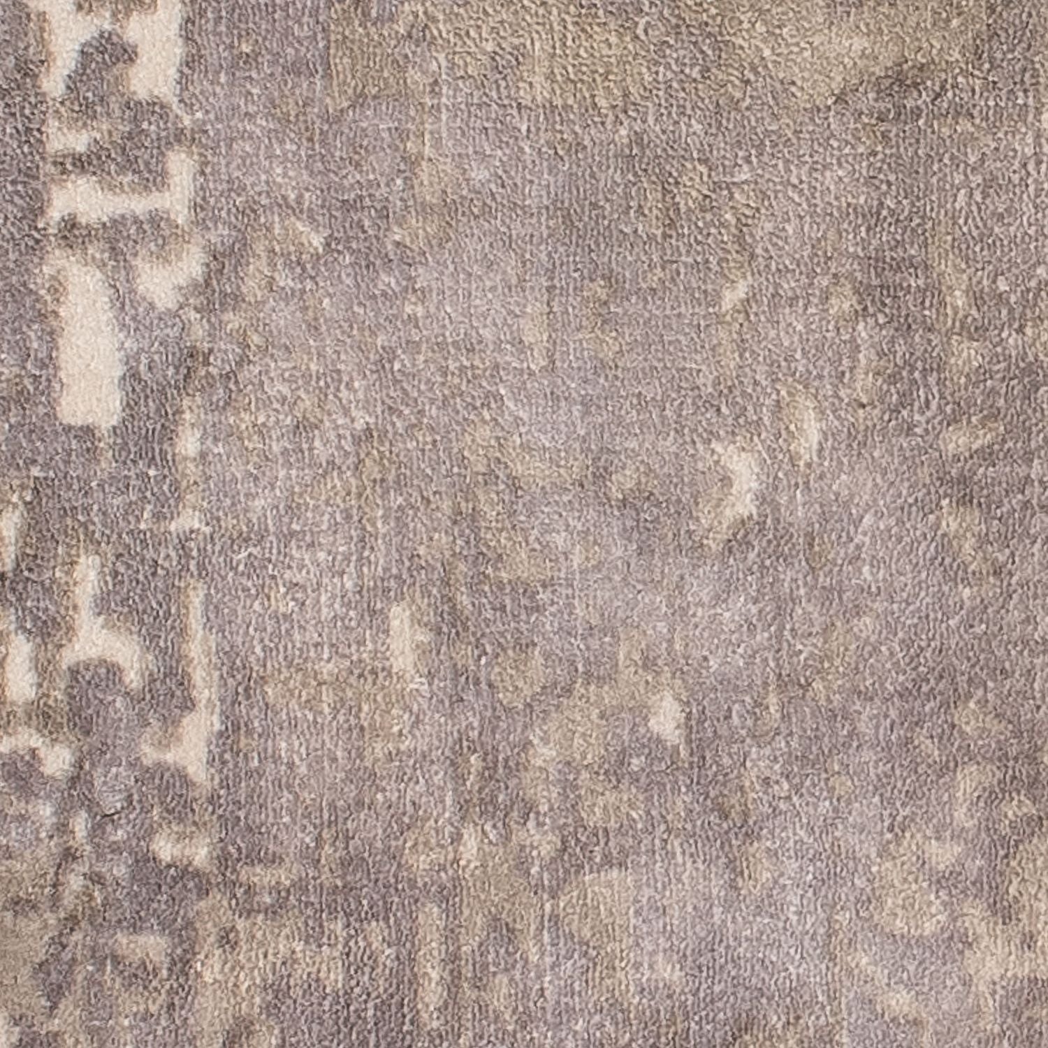 Viskose tæppe firkantet  - 62 x 58 cm - flerfarvet