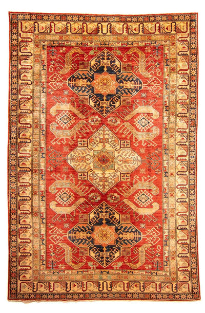 Kazak Tæppe 202x296cm - Persisk tæppe