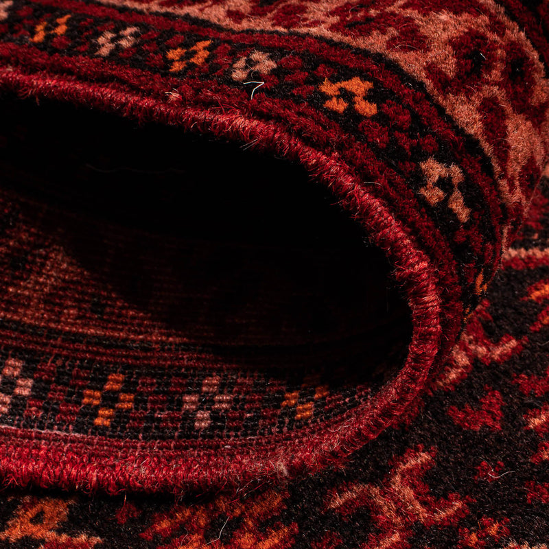 Pakistan Tæppe - 115 x 64 cm - mørkerød