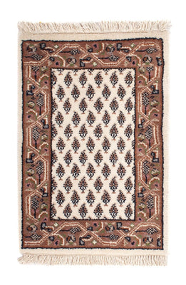Orientalsk tæppe - Mir - Indus - 60 x 40 cm - beige