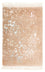 Designer tæppe - 88 x 63 cm - lys brun
