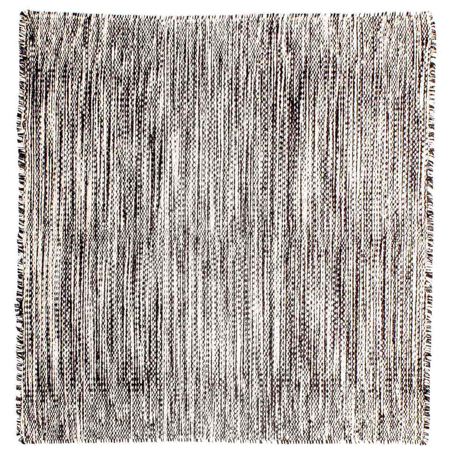 Kelim-tæppe - Trendy firkantet  - 62 x 60 cm - flerfarvet