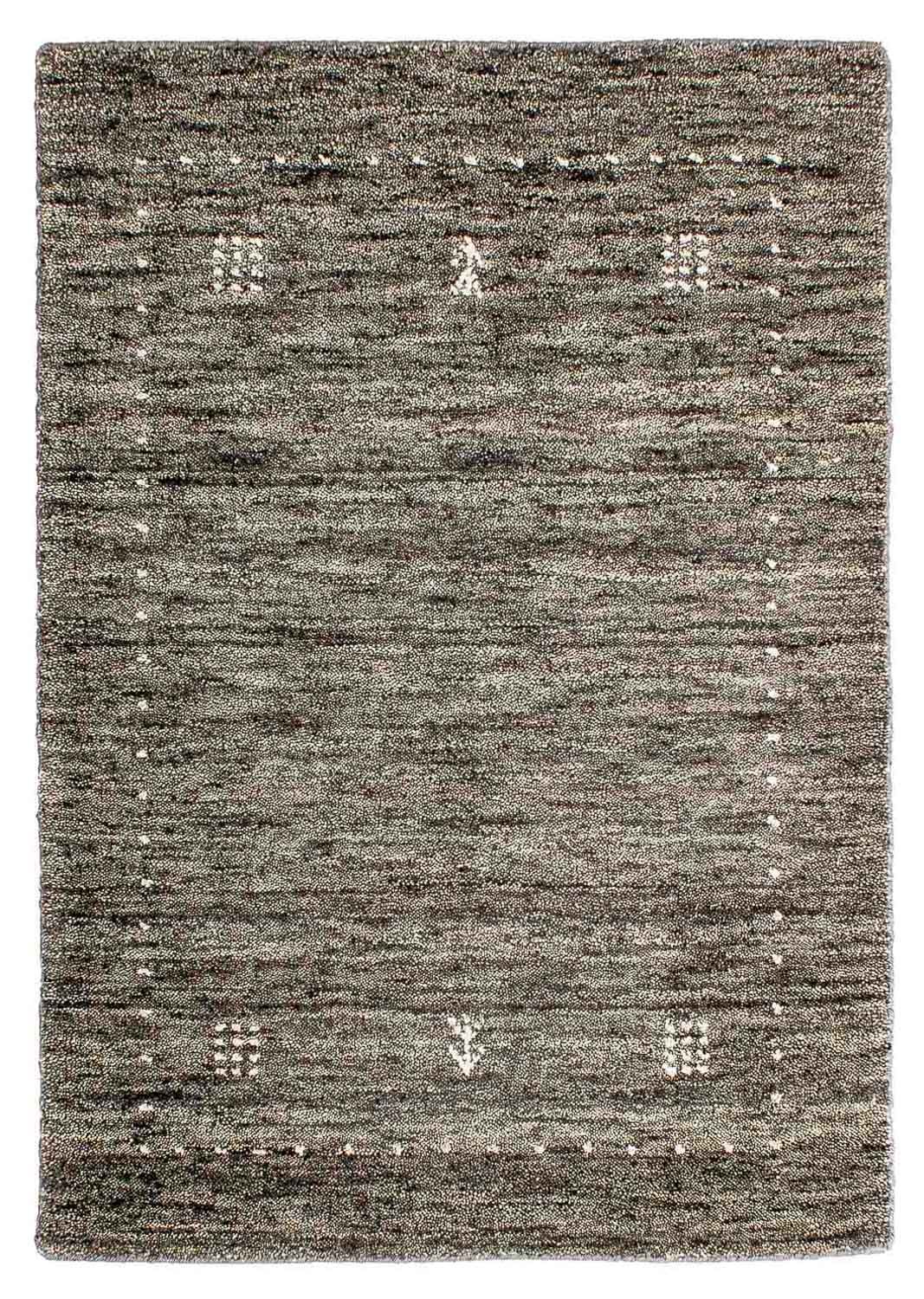 Gabbeh-tæppe - Loribaft Indus - 95 x 63 cm - grå