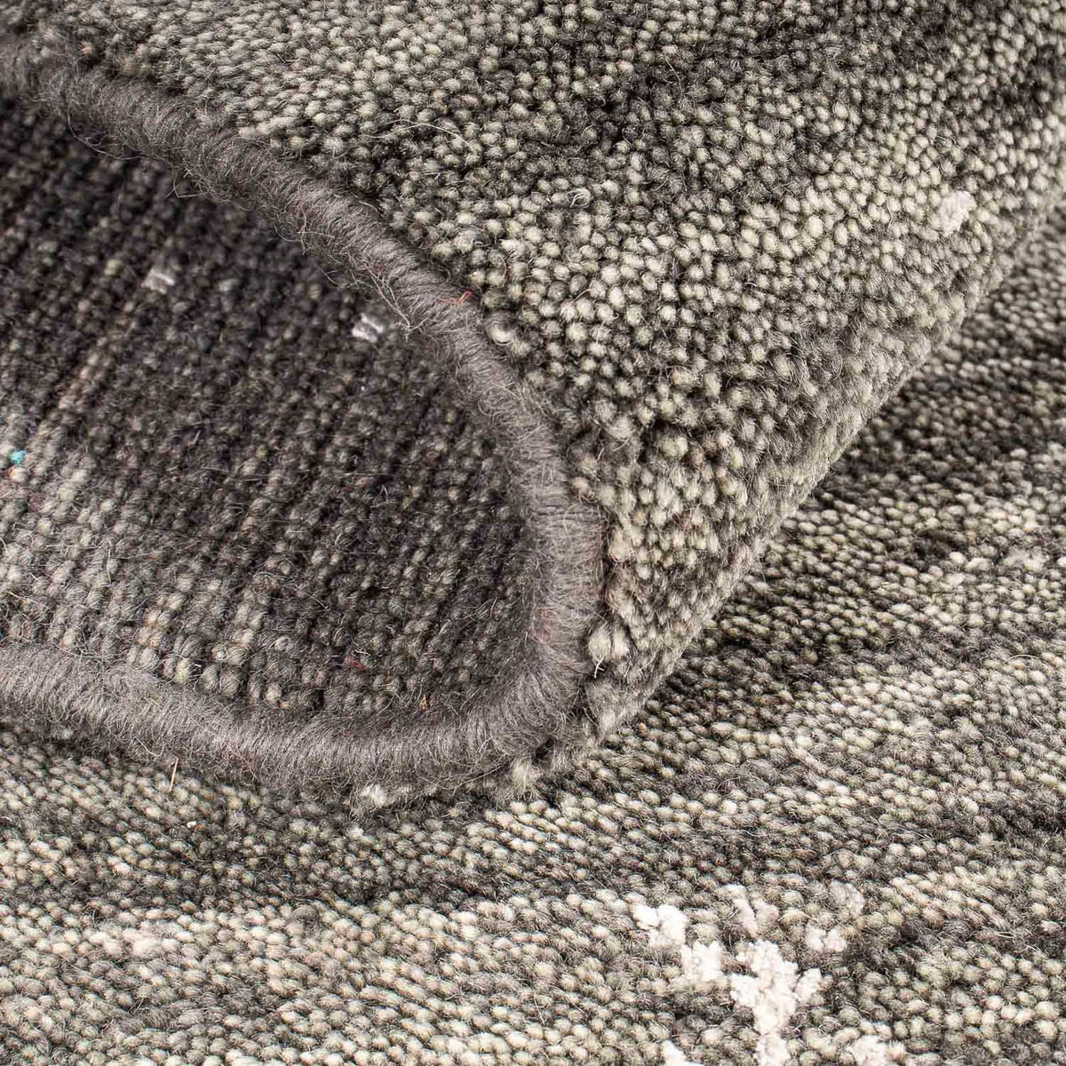 Gabbeh-tæppe - Loribaft Indus - 95 x 63 cm - grå