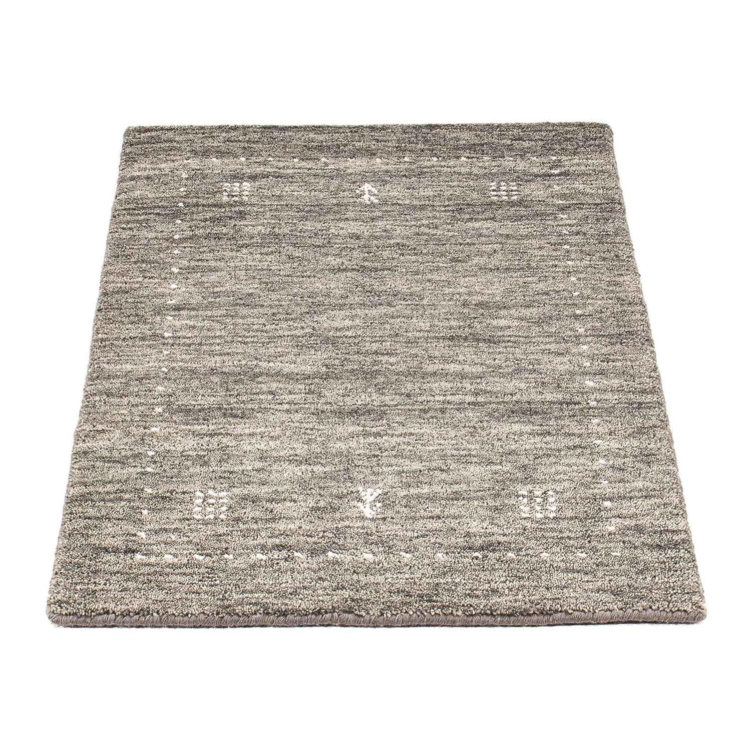 Gabbeh-tæppe - Loribaft Indus - 95 x 63 cm - grå