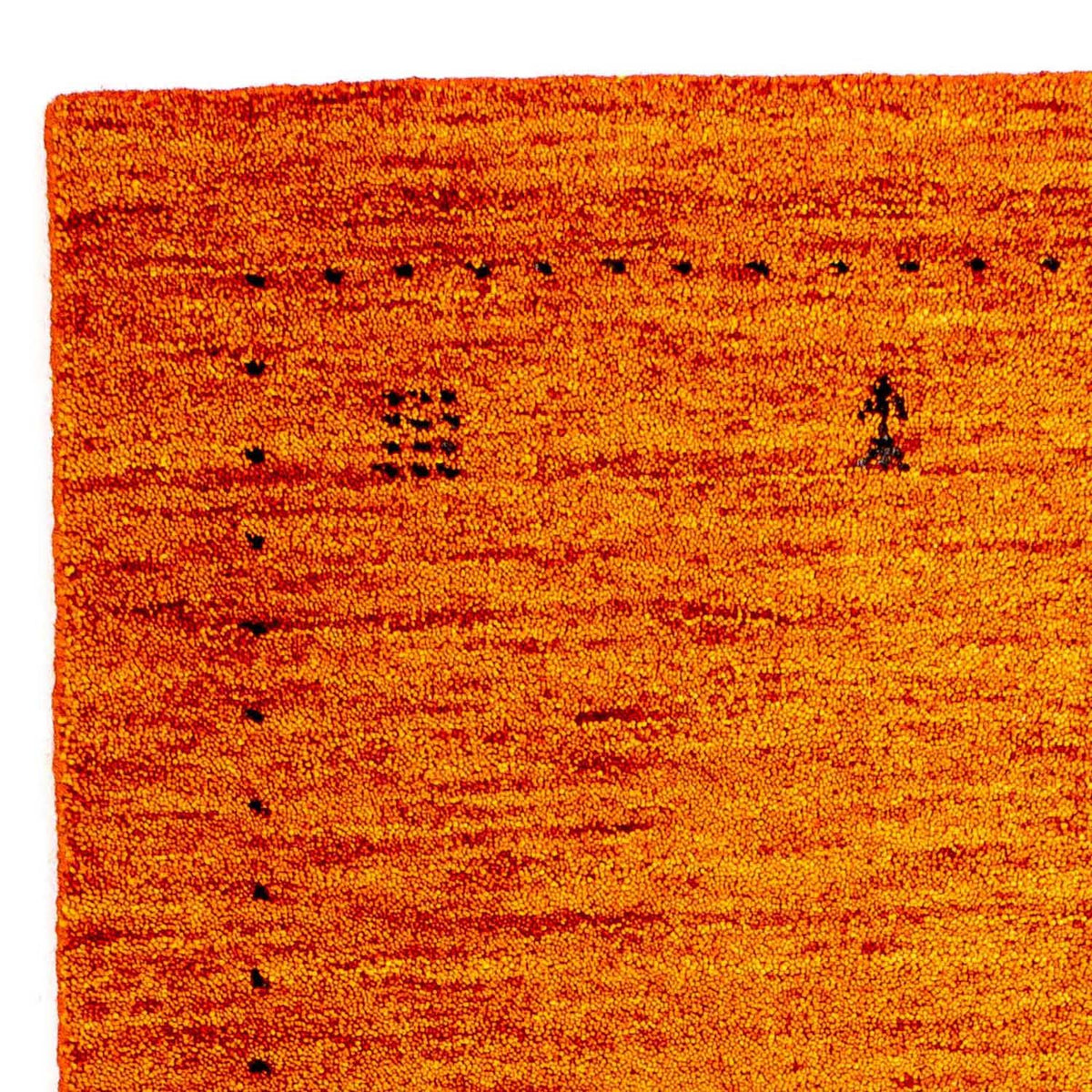 Gabbeh-tæppe - Loribaft Indus - 133 x 70 cm - orange