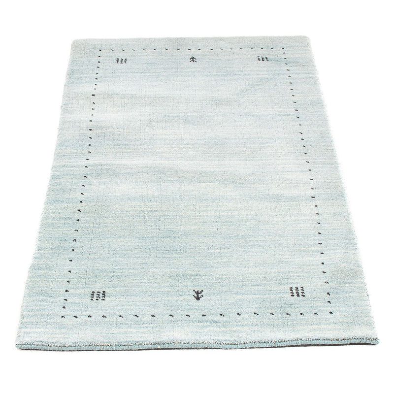 Gabbeh-tæppe - Loribaft Indus - 140 x 70 cm - lyseblå