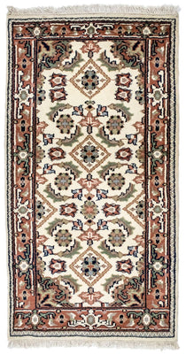 Orientalsk tæppe - 160 x 90 cm - beige